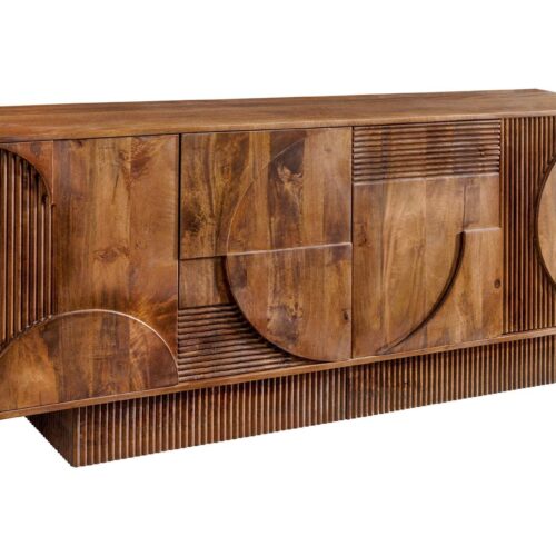 ART DECO barna mangófa komód 170 cm