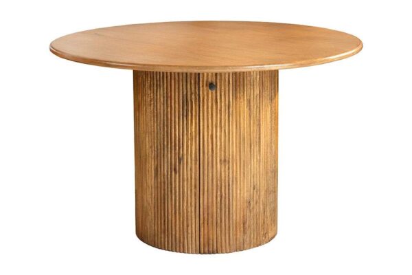 TRES CHIC barna mangófa étkezőasztal 120 cm TRES CHIC barna mangófa étkezőasztal 120 cm