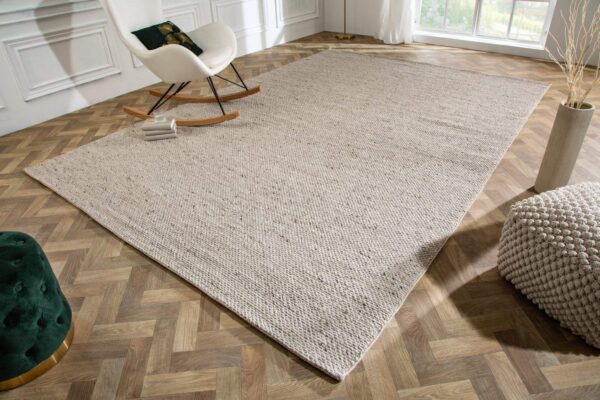 WOOL ezüstszürke gyapjú szőnyeg 350x240cm WOOL ezüstszürke gyapjú szőnyeg 350x240cm