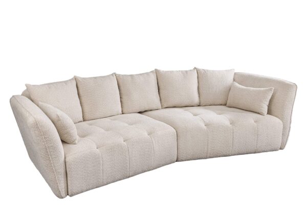 ROYAL XL bézs buklé kanapé ROYAL XL bézs buklé kanapé
