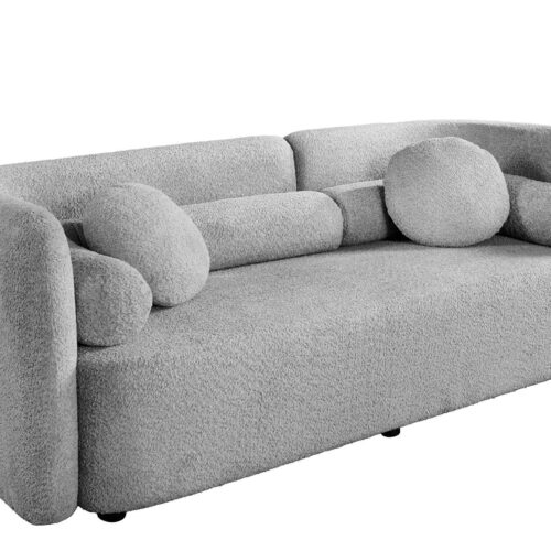 ART DECO szürke buklé kanapé ART DECO szürke buklé kanapé