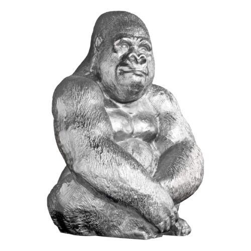 KONG ezüst gorilla figura KONG ezüst gorilla figura