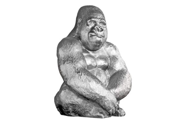 KONG ezüst gorilla figura KONG ezüst gorilla figura
