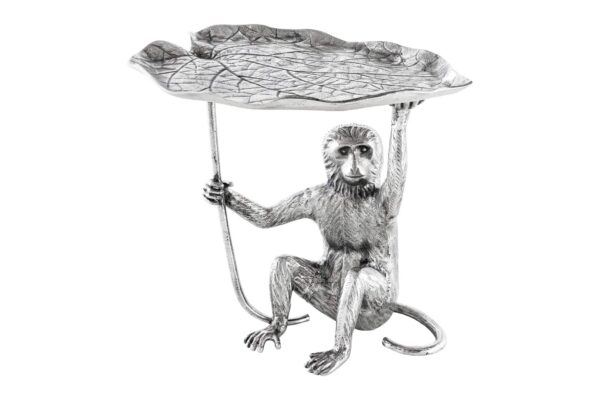WILDLIFE MAJOM ezüst lerakóasztal 60cm