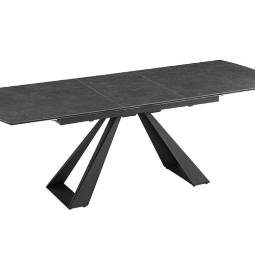 CONCORD szürke kerámia étkezőasztal 180-260 cm CONCORD szürke kerámia étkezőasztal 180-260 cm