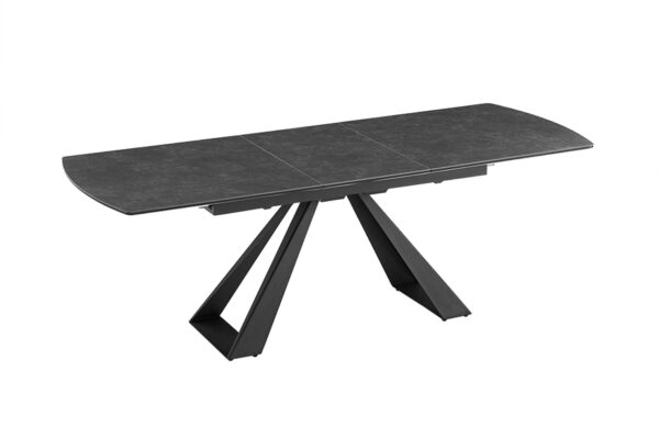 CONCORD szürke kerámia étkezőasztal 180-260 cm
