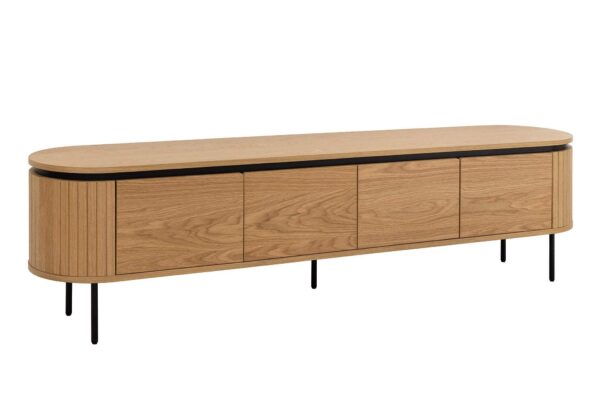 ATELIER barna tölgyfa furnér tv szekrény 200 cm ATELIER barna tölgyfa furnér tv szekrény 200 cm