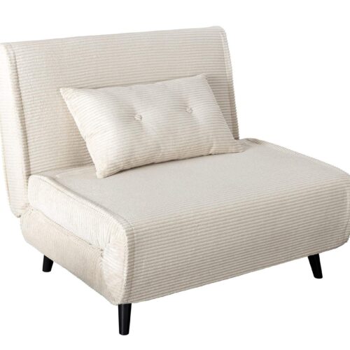 SMART MULTIFUNCTION bézs kordbársony fotelágy 100 cm SMART MULTIFUNCTION bézs kordbársony fotelágy 100 cm