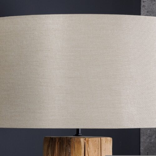 WILD NATURE barna vászon lámpabúra 40cm WILD NATURE barna vászon lámpabúra 40cm