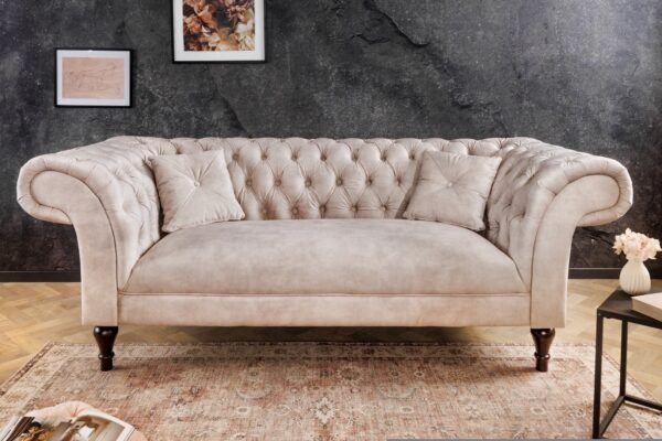 PARIS CHESTERFIELD bársony kanapé 225cm PARIS CHESTERFIELD bársony kanapé 225cm