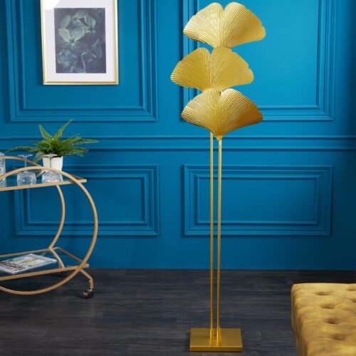 GINKGO arany fém állólámpa 160cm GINKGO arany fém állólámpa 160cm