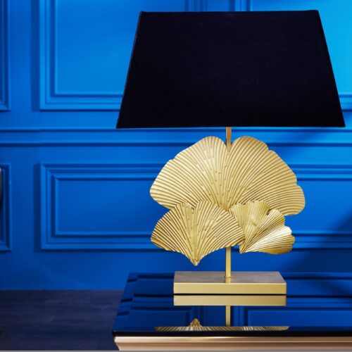 GINKGO fekete-arany fém asztali lámpa 60cm GINKGO fekete-arany fém asztali lámpa 60cm