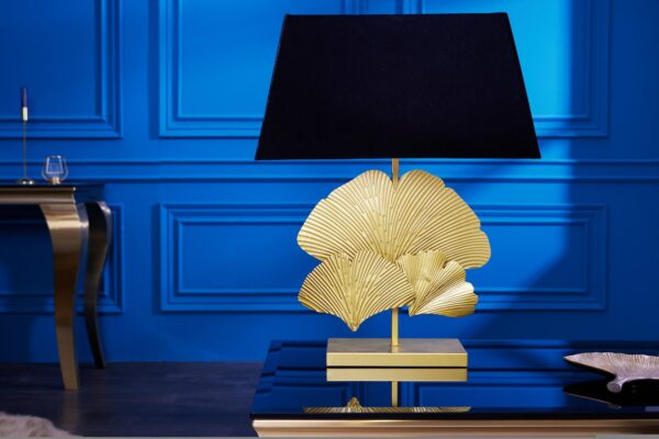 GINKGO fekete-arany fém asztali lámpa 60cm GINKGO fekete-arany fém asztali lámpa 60cm