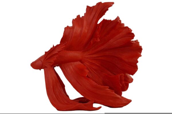 CROWNTAIL piros 3d hal dekoráció 65cm CROWNTAIL piros 3d hal dekoráció 65cm