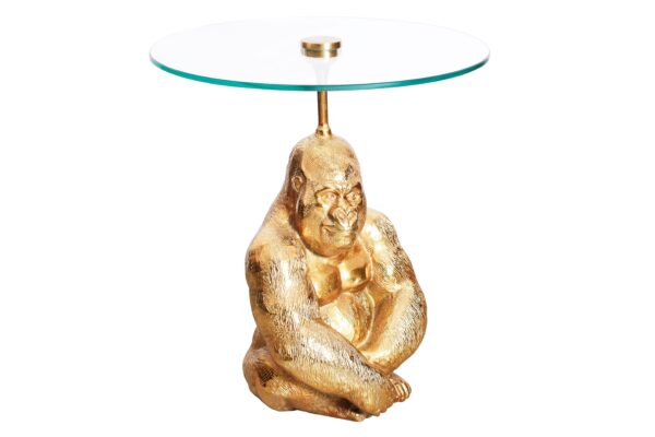 KONG arany alumínium dohányzóasztal 45cm KONG arany alumínium dohányzóasztal 45cm