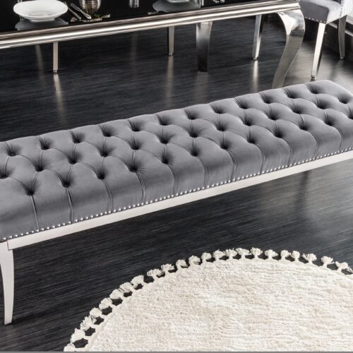 CASTLE DELUXE szürke szövet ülőpad 165cm CASTLE DELUXE szürke szövet ülőpad 165cm