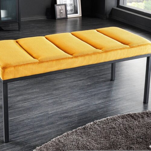 BOUTIQUE mustársárga ülőpad 80cm BOUTIQUE mustársárga ülőpad 80cm