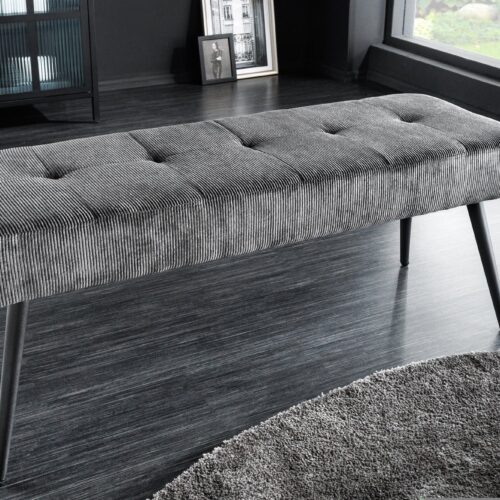 BOUTIQUE szürke ülőpad 100cm BOUTIQUE szürke ülőpad 100cm