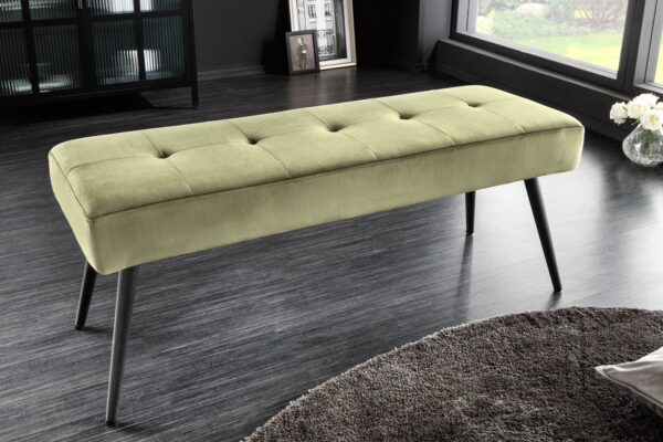 BOUTIQUE zöld bársony ülőke 100cm BOUTIQUE zöld bársony ülőke 100cm