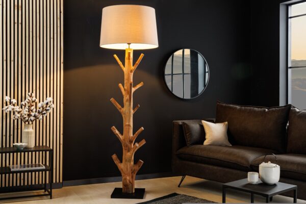 TREE NATURE barna fa állólámpa 175cm TREE NATURE barna fa állólámpa 175cm