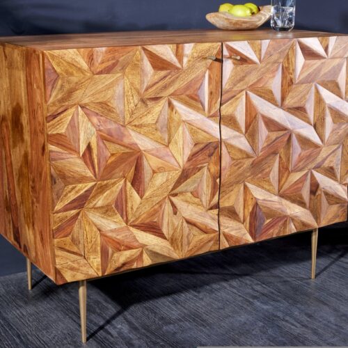 STONE FINISH barna fa bárszekrény 90cm STONE FINISH barna fa bárszekrény 90cm