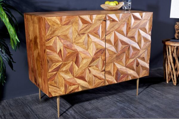 STONE FINISH barna fa bárszekrény 90cm STONE FINISH barna fa bárszekrény 90cm
