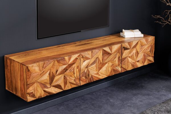 ALPINE barna fa tv szekrény 160cm ALPINE barna fa tv szekrény 160cm
