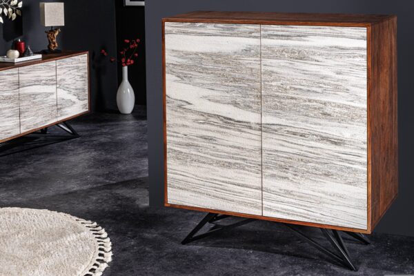 MOUNTAIN SOUL barna akácfa magasszekrény 120cm MOUNTAIN SOUL barna akácfa magasszekrény 120cm