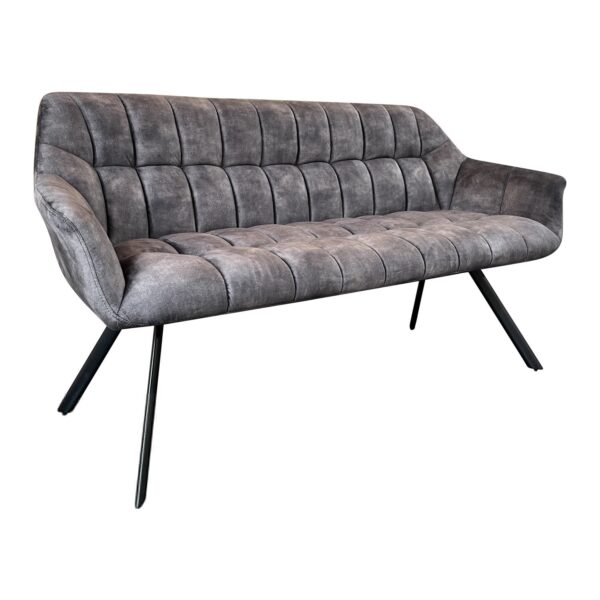 PAPILLON szürke bársony ülőpad 165cm PAPILLON szürke bársony ülőpad 165cm