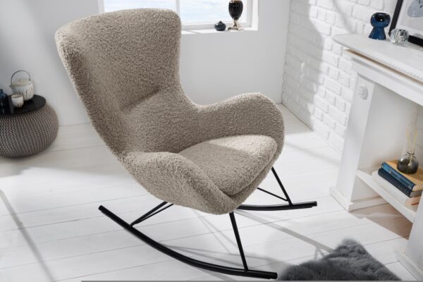 SCANDINAVIA SWING szürke fém hintaszék SCANDINAVIA SWING szürke fém hintaszék