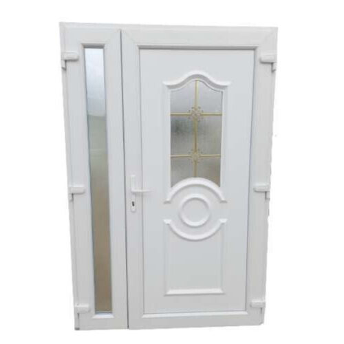 Charlotte -A- Műanyag bejárati ajtó / FEHÉR / 138x208 / NYITHATÓ OLDALLAL - Charlotte -A- Műanyag bejárati ajtó / FEHÉR / 138x208 / NYITHATÓ OLDALLAL -