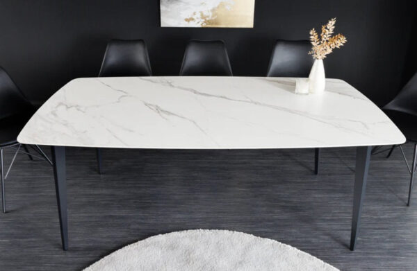MILANO fehér kerámia asztal 160cm MILANO fehér kerámia asztal 160cm