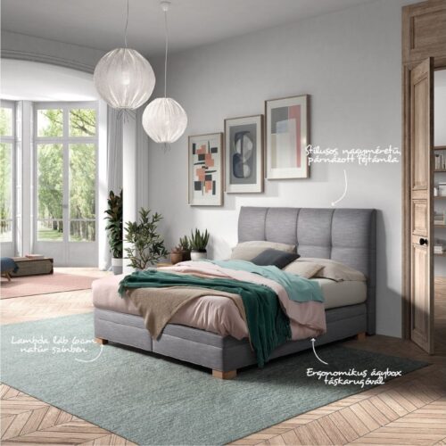 ASCOT boxspring ágy 160 cm