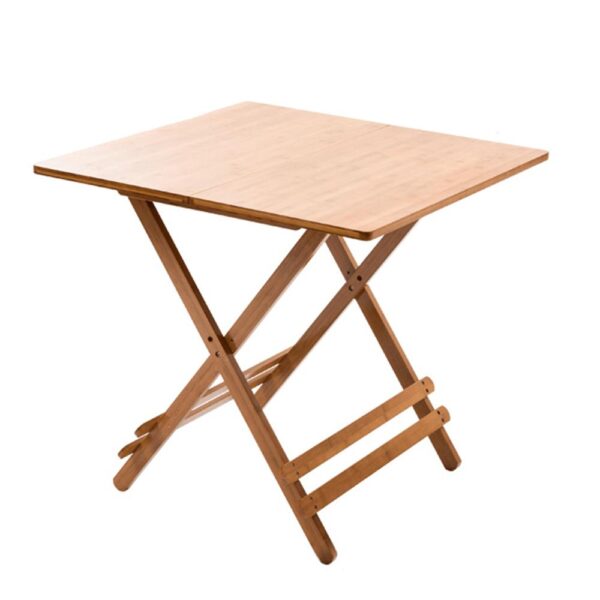 DENICE barna bambusz étkezőasztal 58cm DENICE barna bambusz étkezőasztal 58cm