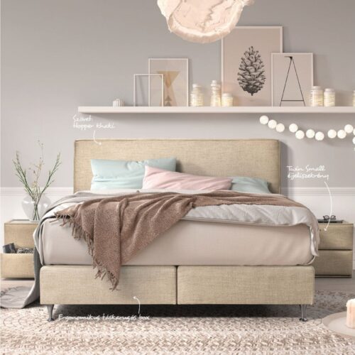BE RELAX elektromos boxspring ágy 180 cm
