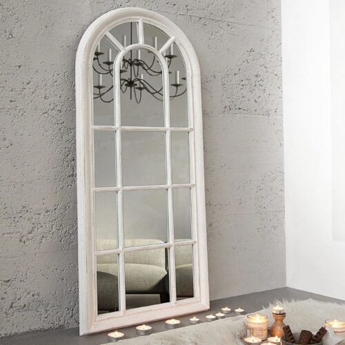CASTILLO fehér vintage tükör 140cm CASTILLO fehér vintage tükör 140cm
