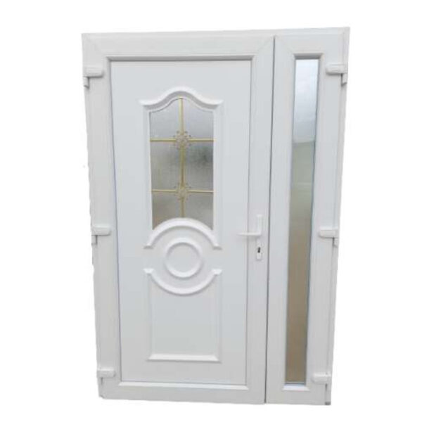 Charlotte -A- Műanyag bejárati ajtó / FEHÉR / 138x208 / NYITHATÓ OLDALLAL - Charlotte -A- Műanyag bejárati ajtó / FEHÉR / 138x208 / NYITHATÓ OLDALLAL -