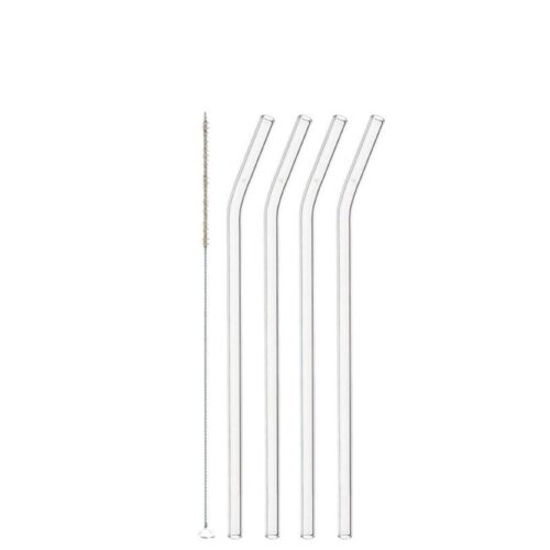 LEONARDO CIAO KINK szívószál szett 4részes 23cm tisztítókefével LEONARDO CIAO KINK szívószál szett 4részes 23cm tisztítókefével