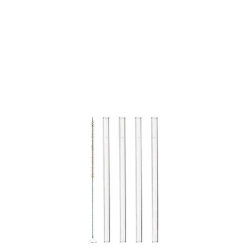 LEONARDO CIAO szívószál szett 4részes 15cm tisztítókefével LEONARDO CIAO szívószál szett 4részes 15cm tisztítókefével