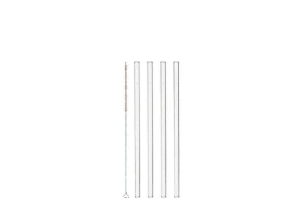 LEONARDO CIAO szívószál szett 4részes 20cm tisztítókefélvel LEONARDO CIAO szívószál szett 4részes 20cm tisztítókefélvel