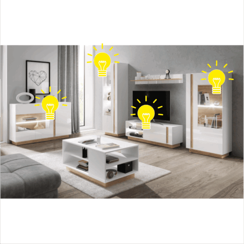 1-pontos LED világítás