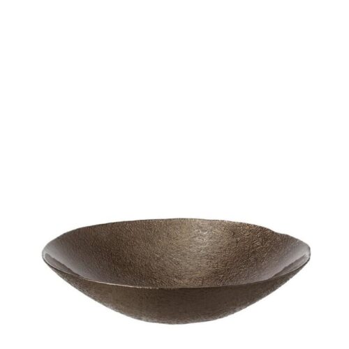 LEONARDO COMO tál 32cm kerek bronz LEONARDO COMO tál 32cm kerek bronz