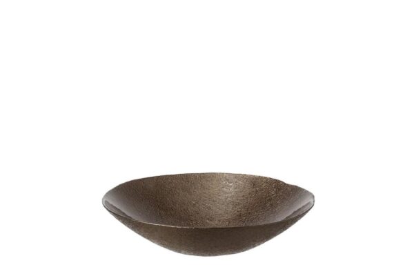 LEONARDO COMO tál 32cm kerek bronz LEONARDO COMO tál 32cm kerek bronz