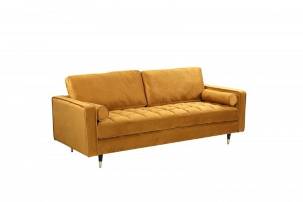 COZY VELVET sárga bársony kanapé COZY VELVET sárga bársony kanapé