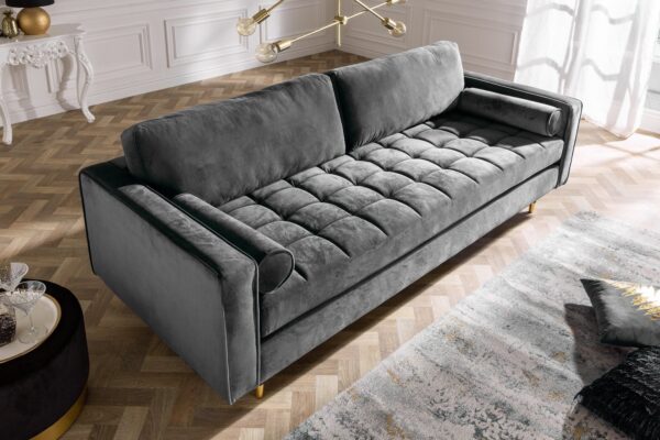 COZY VELVET szürke kanapé COZY VELVET szürke kanapé