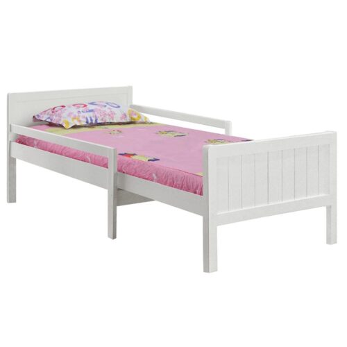 EUNIKA fehér mdf ágy EUNIKA fehér mdf ágy
