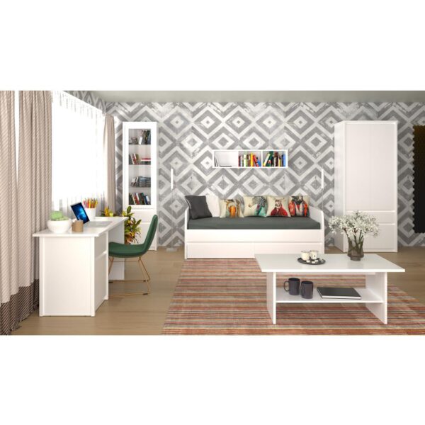 ERODIN fehér íróasztal 120cm ERODIN fehér íróasztal 120cm