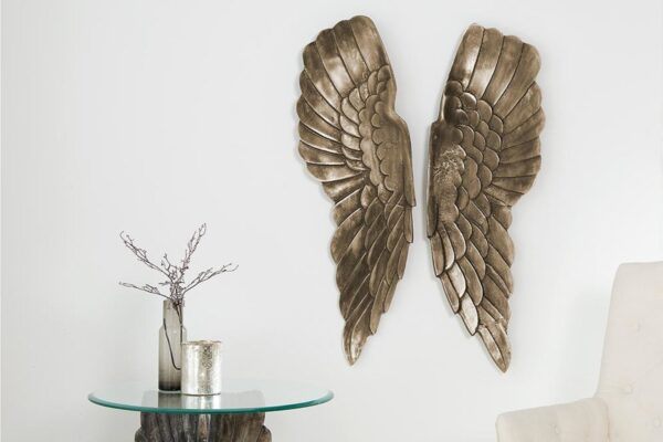 FALLEN ANGEL antik bronz falidekoráció FALLEN ANGEL antik bronz falidekoráció