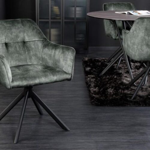 LOFT zöld bársony étkezőszék LOFT zöld bársony étkezőszék