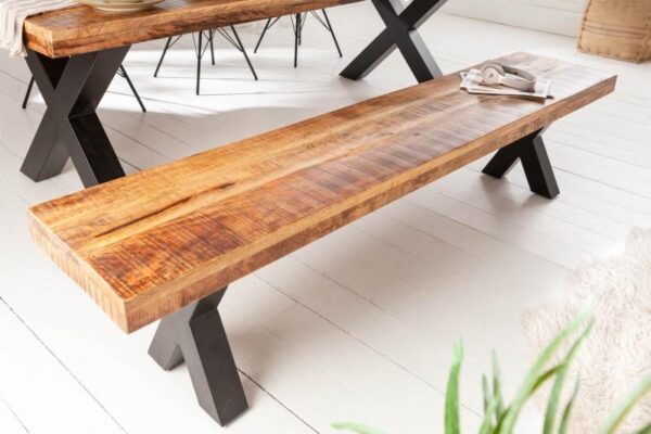 IRON CRAFT barna mangófa ülőpad 160cm IRON CRAFT barna mangófa ülőpad 160cm